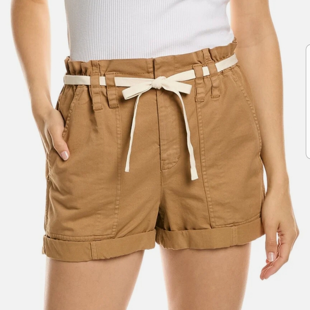A.L.C. Women's Augusta Paper Bag High Rise Shorts Size 4